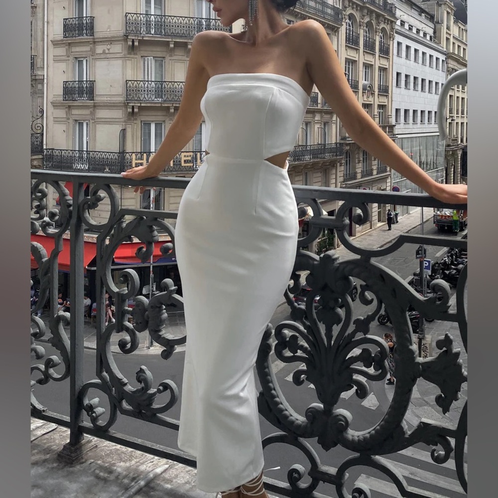princess polly maira midi dress